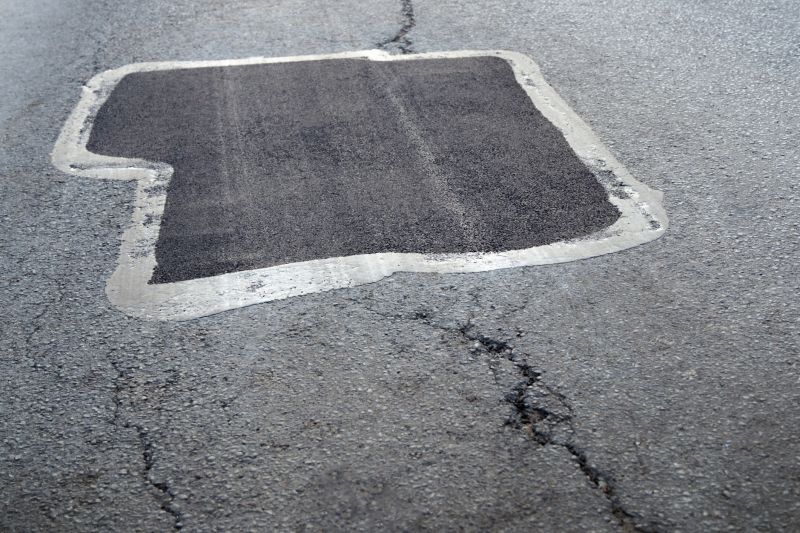 Dirt Road Pothole Repair