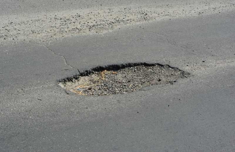 Dirt Road Pothole Repair