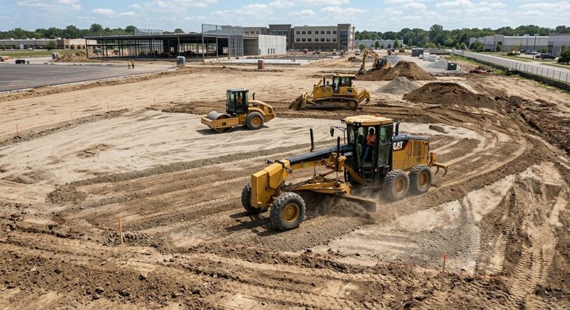 Parking Lot Excavation in Salt Lake City, UT